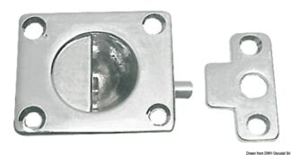 Fermaportelli/cassetti ott.cr. - 38.153.00 Osculati Molle a gas, ferramenta inox