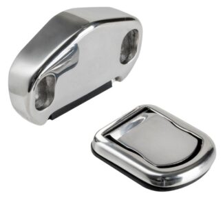 Fermaporte magnetico a scomparsa - 38.155.80 Osculati Molle a gas, ferramenta inox