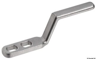 Leva chiusura angolata Eclipse MK2 60 mm - 38.161.81 Osculati Molle a gas, ferramenta inox