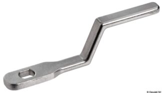 Leva chiusura angolata Eclipse MK2 75 mm - 38.161.82 Osculati Molle a gas, ferramenta inox