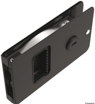 Chiusura Flush per porte ingresso nero standard - 38.172.02 Osculati