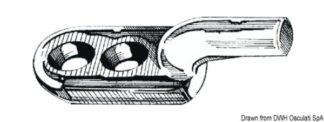 Gancetto ott. cr.43x13x14 - 38.178.00 Osculati