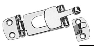 Chiusura a leva ott. cr. 82x30 - 38.195.00 Osculati Molle a gas, ferramenta inox