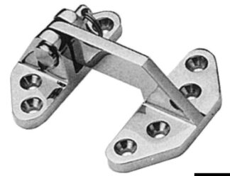 Cerniera per boccaporti 88x73 - 38.198.02 Osculati Molle a gas, ferramenta inox