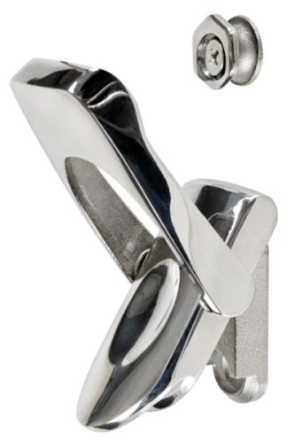 Chiusura a Leva in Acciaio Inox 100X32 - 38.213.01 Osculati Molle a gas, ferramenta inox