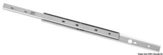 Slitta inox 397 mm - 38.272.16 Osculati Molle a gas, ferramenta inox