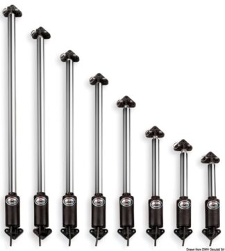 Attuatore elettrico lineare LENCO 1194/1885 mm 24V - 38.375.87 Osculati Molle a gas, ferramenta inox
