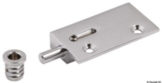 Cerniera a spillo DX + SX in ottone cm 18 x 35 - 38.395.01 Osculati Molle a gas, ferramenta inox
