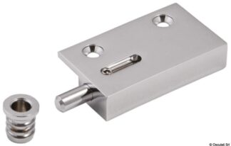 Cerniera a spillo DX + SX in ottone cm 35 x 60 - 38.397.01 Osculati Molle a gas, ferramenta inox