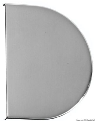 Copricerniera inox - 38.441.10 Osculati Molle a gas, ferramenta inox