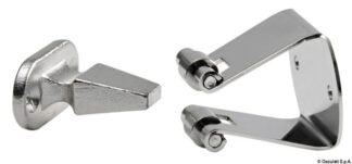 Fermaporte rullini inox 37x29 mm - 38.442.84 Osculati Molle a gas, ferramenta inox