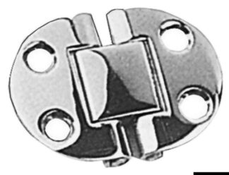 Cerniera a filo 50x38 mm - 38.460.50 Osculati Molle a gas, ferramenta inox