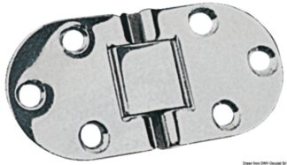 Cerniera a filo 76x38 mm - 38.460.76 Osculati Molle a gas, ferramenta inox