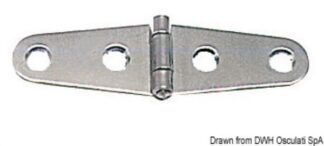 Cerniere inox 101x27 mm - 38.467.90 Osculati Molle a gas, ferramenta inox