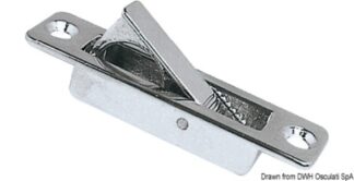 Alzapagliolo a ribalta 83 x 21 con viti - 38.510.33 Osculati Molle a gas, ferramenta inox