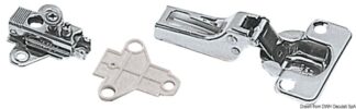 Cerniera a molla 5/9 94x54 - 38.525.42 Osculati Molle a gas, ferramenta inox