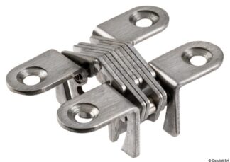 Cerniera a scomparsa mm 53 (Conf. da 2Pz) - 38.527.04 Osculati Molle a gas, ferramenta inox