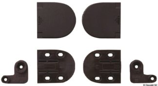 Cerniera con ammortizzatore integrato - 38.613.01 Osculati Molle a gas, ferramenta inox