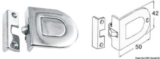 Scrocchetto a filo ot.cr. - 38.644.00 Osculati Molle a gas, ferramenta inox