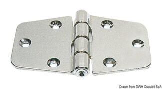 Cerniera ot.cr. mm 100x60 - 38.823.00 Osculati Molle a gas, ferramenta inox