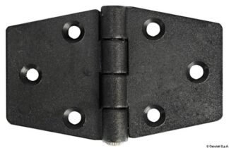 Cerniera nylon mm 98x65 nera - 38.823.20 Osculati Molle a gas, ferramenta inox