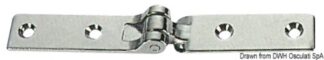 Cerniera x scaletta 145x20x15 - 38.825.00 Osculati Molle a gas, ferramenta inox