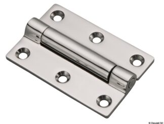 Cerniera autoreggente 51x78 mm nodo sporgente - 38.832.07 Osculati Molle a gas, ferramenta inox