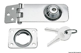 Chiusura inox 105x30 - 38.978.01 Osculati Molle a gas, ferramenta inox