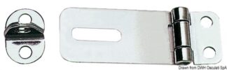 Cerniera ribalta inox 65x23 - 38.981.00 Osculati Molle a gas, ferramenta inox