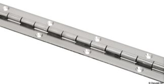 Cerniera inox barra svasata 4x200 cm - 38.998.02 Osculati Molle a gas, ferramenta inox