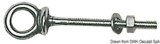 Anello inox mm 6x40 - 39.181.01 Osculati