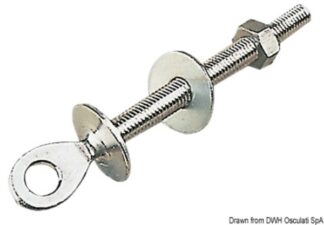 Anello inox mm 8x80 - 39.182.02 Osculati Anelli e golfari