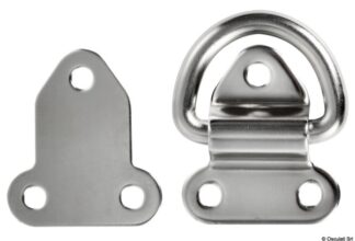 Mezzo anello abbattibile elettrolucidato 8 mm - 39.868.08 Osculati Anelli e golfari