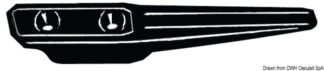 Bitta a strozza in nylon 155 mm - 40.057.00 Osculati Bitte e passacavi