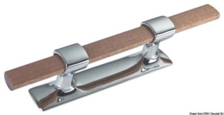 Bitta ottone cromato e legno mm 260 - 40.115.26 Osculati Bitte e passacavi