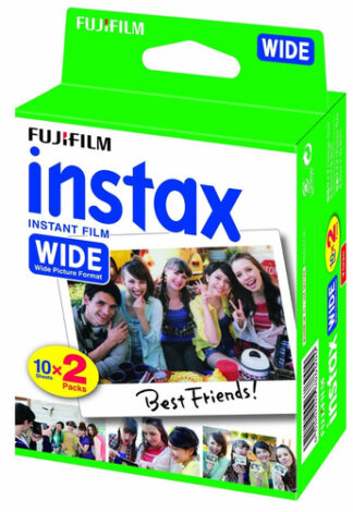 16385995-16899922 CARTA INSTAX x WIDE CONF 20 FOGLI FUJI BATTERIE/OBIETTIVI/ACC