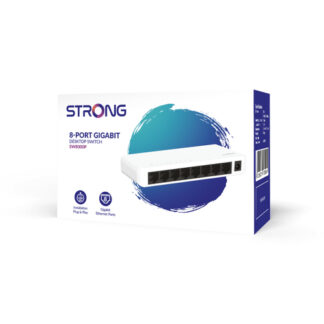 Strong SW8000P switch di rete Gigabit Ethernet (10/100/1000) Bianco