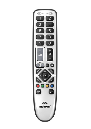 Meliconi Pratico Duo telecomando IR Wireless TV e Decoder