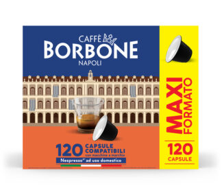 Caffè Borbone Capsule Compatibili sistema Nespresso - Miscela Decisa - 120 capsule