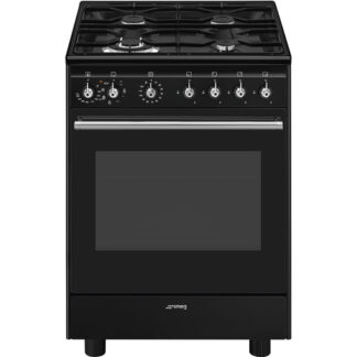 Smeg Concert CX61GMBL cucina Elettrico Gas Nero