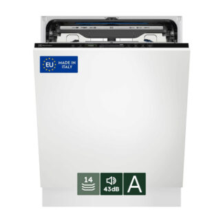 Electrolux Lavastoviglie Incasso 60 Cm - Int. Totale 14 Coperti Classe A 43 Dba MADE IN ITALY EES68605L