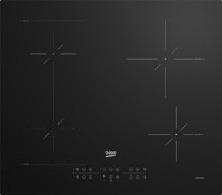 Beko HII64200SFMT: Piano a Induzione, 4 Zone con 1 Sezione IndyFlex, 60 cm