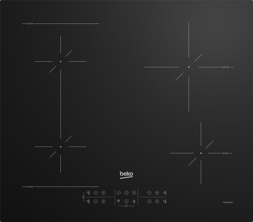 Beko HII64200SFMT: Piano a Induzione, 4 Zone con 1 Sezione IndyFlex, 60 cm