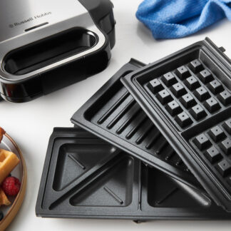 Russell Hobbs 26810-56 tostiera 750 W Nero, Acciaio inox