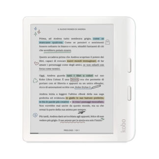 Rakuten Kobo Libra Colour lettore e-book Touch screen 32 GB Wi-Fi Bianco