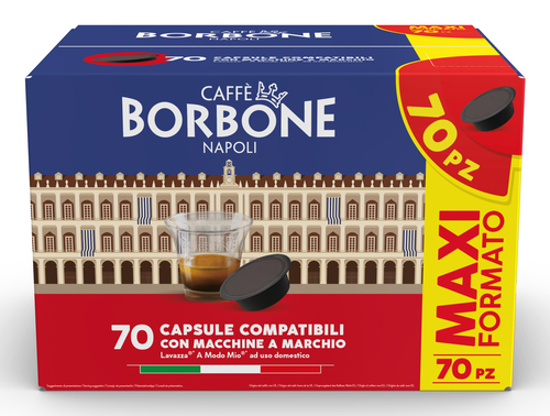 Caffè Borbone AMSNERADECISA70P Capsule caffè