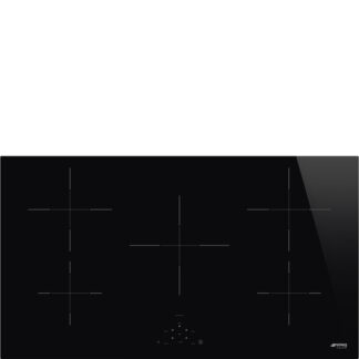 Smeg Universal SI2951D piano cottura Nero 90 cm Piano cottura a induzione 5 Fornello(i) Made in Italy