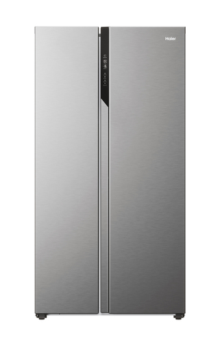 Haier HSR5918DNMP Libera installazione 528 L Platino, Acciaio inox