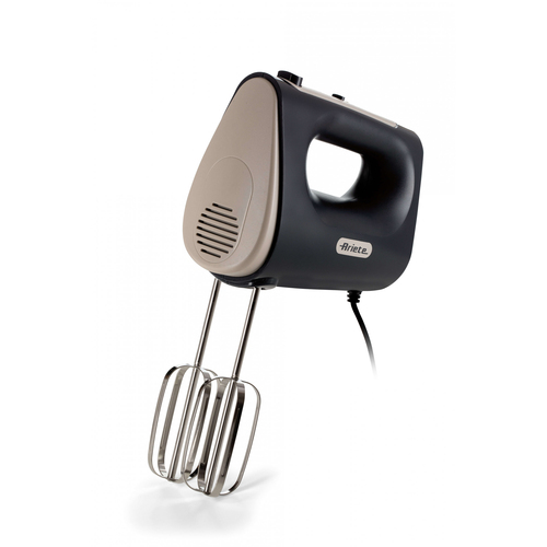 Ariete 1545 Sbattitore Breakfast, 450W, 5 velocità, Funzione turbo, 2 fruste, Dark Grey