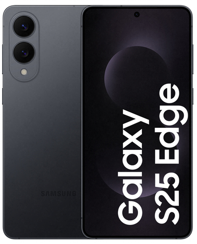 Samsung Galaxy S25 Edge, Smartphone AI, Display 6.7'' QHD+ Dynamic AMOLED 2X, Fotocamera 200MP, RAM 12GB, 512GB, 3.900 mAh, Titanium Jetblack